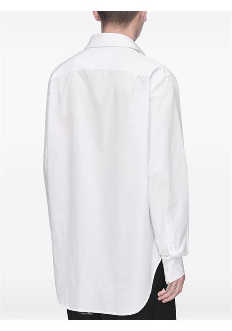 camicia con collo ripiegato uomo bianca MAISON MARGIELA | S67DT0026 S43001100